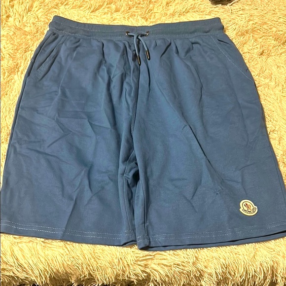 Moncler Navy Athletic Shorts